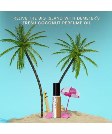 DEMETER Coconut Perfume Oil Roll on .33 oz Long-Lasting - Buy Online on GoSupps.com