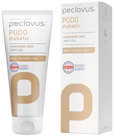 Peclavus PODOdiabetic foot cream Urea 10% foot care immediate help for dry skin - Buy Online on GoSupps.com