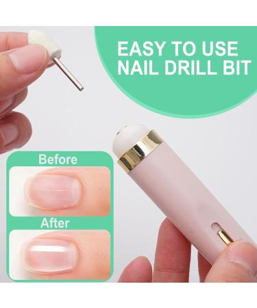 ZJchao Nail Drill Bits | 12 Pcs Wool Felt Polishing Bits for Manicure & Pedicure | Multi-Shaped Grinding Tools for Nail Polish & Jewelry Polishing - Buy Online on GoSupps.com