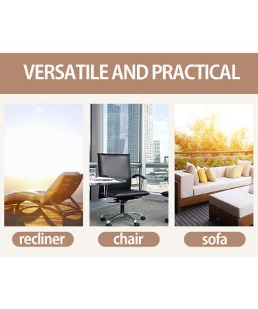 Non-Slip Practical Lounger Mat with Fixing Tie Comfortable Thick High-Backed Cushion for Indoor Outdoor Garden Patio Premium Cotton Lounger Pad - Buy Online on GoSupps.com