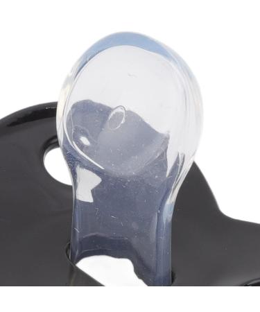 Buy BPA-Free Silicone Baby Pacifier with Clips | Soft & Lightweight | Ideal for 6-18 Months - Black Bling Design - Buy Online on GoSupps.com