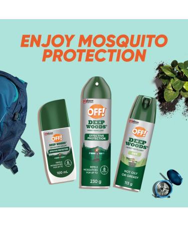 SC Johnson OFF! Deep Woods Dry Insect Repellent Spray - Buy Online on GoSupps.com