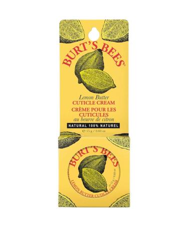 Burt's Bees Lemon Butter Cuticle Creme, 0.6-Ounce Tin (Pack of 3) Lemon 0.6 Ounce (Pack of 3)