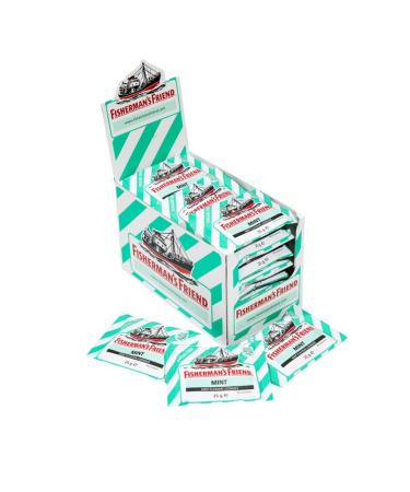 Fisherman's Friend Bo te de 24 Sachets Menthe sans Sucres (600 g)