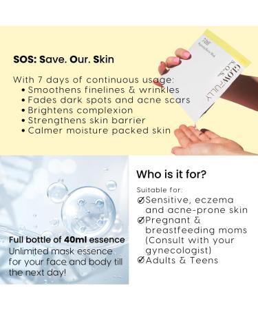 7-Day Brightening Rescue Mask - Revitalize Your Skin | Global Shipping Available - Buy Online on GoSupps.com