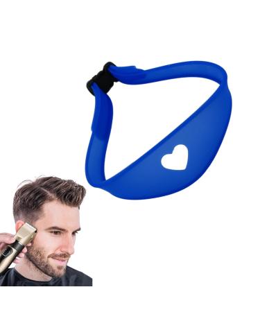 Hair Cutting Bands | Hair Trimming Tool Haircut Bands Hairline Shaping Tool for Hair Salons Blue
