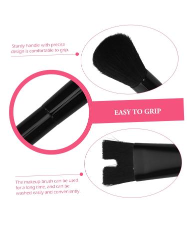FOMIYES Double-Ended Nose Shadow & Foundation Brush - Dual-Ended Makeup Tool for Contouring & Blending | International Shipping - Buy Online on GoSupps.com