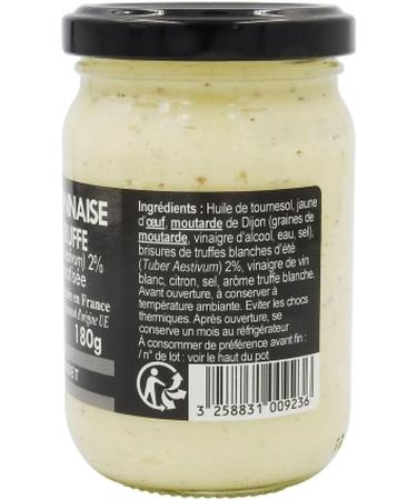  Marcel Recorbet Set of 6 Mayonnaise Summer White Truffle 2% 180 g Pot - Buy Online on GoSupps.com