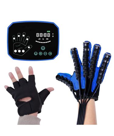 Rehabilitation Robot Gloves Stroke Hand Splint Finger Orthosis Functional Stroke Hemiplegia Rehabilitation Training Equipment for Long-Term Relief(Size:XXL Code Color:Right Hand) XXL code right hand