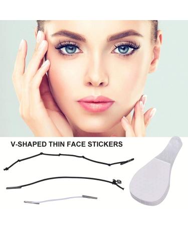 40 Pieces Invisible Face Lift Tape & Stickers - V-Shape Face Makeup Tools for Instant Lift & Firming - Buy Online on GoSupps.com