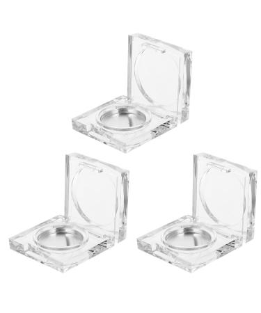MAGICLULU Palette Carr e Rechargeable et Bo tes Transparentes de Rangement Cosm tiques Lot de 6 Format Compact en Plastique S r Usage Quotidien et Voyage sans Plateau