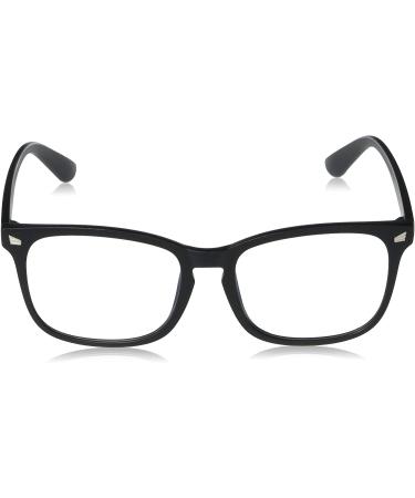 Amazon Essentials Blue Light & UV400 Blocking Glasses - Non-Prescription Unisex Black - Buy Online on GoSupps.com