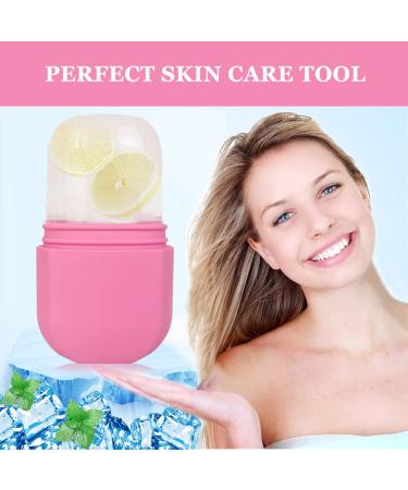 Buy Pink Ice Roller for Face & Eyes | Cold Gua Sha Massage Tool - Tighten & Beautify Skin - Buy Online on GoSupps.com