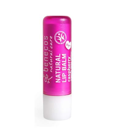 Buy Benecos Natural Lip Balm Raspberry 4.8g - Organic Moisturizing Lip Care | International Shipping Available - Buy Online on GoSupps.com