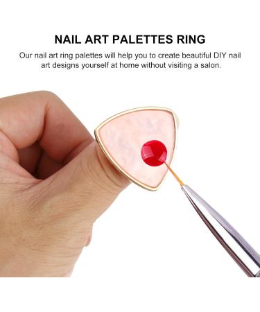 G n rique Lot de 3 Palettes Bagues pour Nail Art Outil de Manucure de Coquillage Tailles 08/10/12 Porte-vernis Ongles pour M lange de Couleurs Accessoires Manucure Pratiques - Buy Online on GoSupps.com