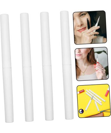 FOMIYES 8 Pcs Double-ended Silicone Liner Eyeshadow Women Makeup Tools Lip Brush for Lipstick Lip Gloss Applicator Lip Applicator Lip Mask Applicator Makeup Accessory Lip Wands 12.00X1.00X1.00CMx2pcs Whitex2pcs - Buy Online on GoSupps.com