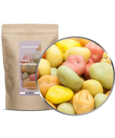 Crackerscompany 1 x 700g of pastel-colored juicy and delicious milk chocolate rosettes gluten-free