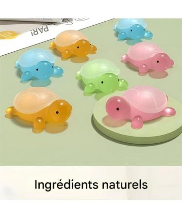 Scented Bar - Handmade Set of 4 Moisturizing Baby Soaps Natural Gentle Turtle Body Wash with Natural Oil Ingredients | Essential Oil Soap for Babies - Buy Online on GoSupps.com