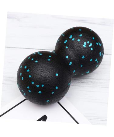 Marmerdo Massage Ball - 16.5x8.5x2cm Blue Peanut Gymnastics & Lacrosse Device for Foot Neck and Muscle Massage | Ideal Fitness & Yoga Tool - Buy Online on GoSupps.com