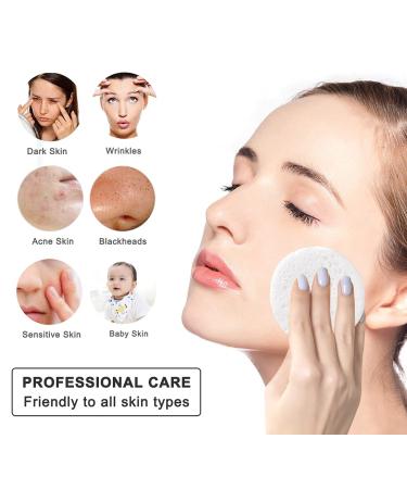 50-Count Compressed Facial Sponges - Natural Cellulose for Cleansing, Exfoliating, and Makeup Removal - Buy Online on GoSupps.com