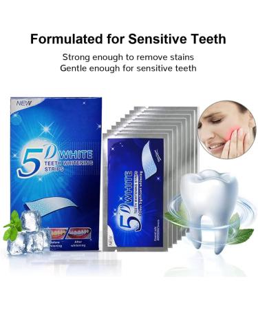 Non-Sensitive Teeth Whitening Strips - Home Use Tooth Whitening Kit - Buy Online on GoSupps.com