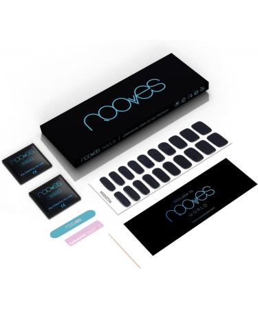  NOOVES NOOVES - Pack of 20 Lady of Midnight Black Nail Gel Sheets - Buy Online on GoSupps.com