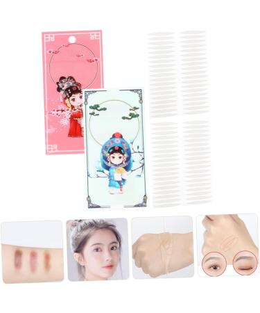 Mipcase Big Eyes 2 Sets Invisible Double Eyelid Stickers Eye Lid Tape for Hooded Eyes Eyelid Tape Lifter Single Sided - Buy Online on GoSupps.com