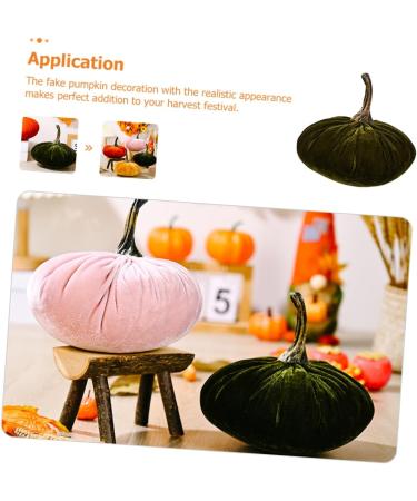 Zerodeko 3pcs Fabric Pumpkin Ornament Fabric Pumpkins Decoration Artificial Realistic Pumpkin Hen Party Games Drinking Games Fake Pumpkin Artificial Pumpkin Reward Autumn Pp Cotton - Buy Online on GoSupps.com