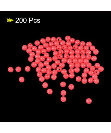 PATIKIL 200pcs 3mm Glowing Fishing Beads - Red Plastic Fishing Lure for Night Fishing | International Shipping - Buy Online on GoSupps.com