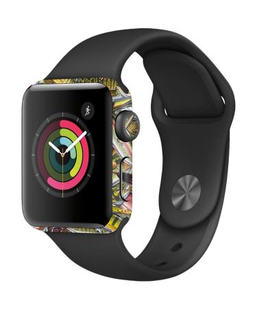 MightySkins Skin Compatible with Apple Watch Series 2 38mm - Fish Puzzle | Protective, Durable, and Unique Vinyl Decal wrap Cover | Easy to Apply, Remove, and Change Styles | Made in The USA