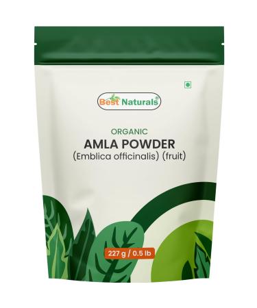 Best Naturals Certified USDA Organic Amla Powder 227 Gram Gluten Free GMO Free Vegan