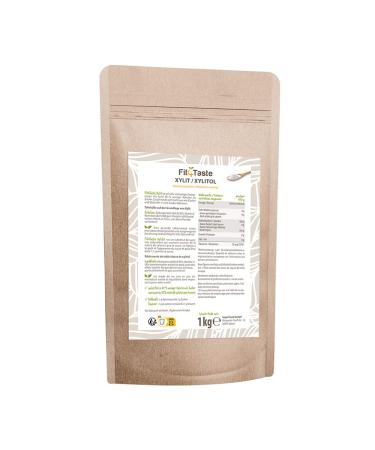 Buy Fit4 Xylitol Birch Sugar 1kg | Sugar-Free Alternative | Low-Calorie Sweetener for Baking & Table Use - Buy Online on GoSupps.com