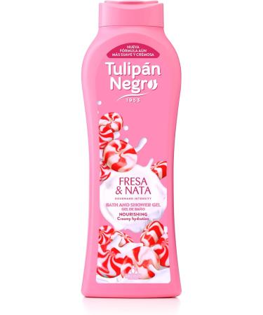 BRISEIS SA Tulipan Black bath gel and Kiss Strawberry Cream Nourishing 720ml x6 units - Buy Online on GoSupps.com