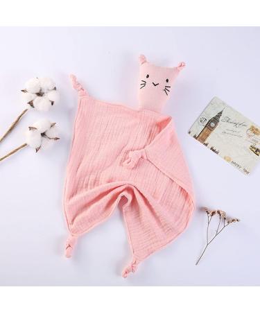 ShapeW Baby Pacifier & Teether Blanket - Soft Animal Cats Bib for Infants | Comfort Sleeping & Breastfeeding Toy - Buy Online on GoSupps.com