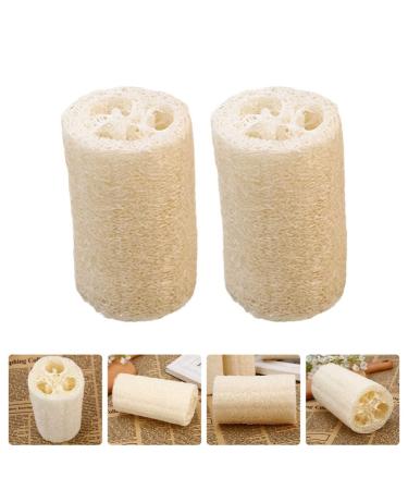Cabilock 2Pcs Loofah Body Wash - Exfoliating Mesh Bath Sponge for Soothe Skin & Massage - Ideal for Shower & Bath Cleaning - Buy Online on GoSupps.com