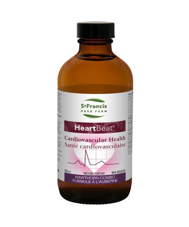 St Francis Herb Farm - Heart Beat Cardiovascular Health Hawthorn Herbal Extract Tincture Combo - HeartBeat is used in Herbal Medicine to help maintain and support cardiovascular health (250 ml)