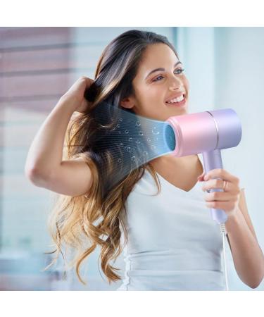LUFEIS Professional Foldable Ionic Hair Dryer with Concentrator - Portable Quick Drying Hairdryer for Men & Women - Heating and Cooling Settings - Ideal for Home, Salon, Travel - Buy Online on GoSupps.com