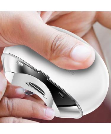 Automatic Electric Nail Clipper - Electric Nail File Nail Scraps Storage Clipper Rechargeable LCD Digital Display Clipper Light & 3 Speeds for Children Seniors White - Buy Online on GoSupps.com