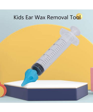 Zwinner Ear Wax Cleaner 4pcs Ear Wax Remover Syringe Ear Flushes Tool Universal 10ML Soft Earwax Removal Syringe Kit for Children Adult Ear Cleaning and Irrigation - Buy Online on GoSupps.com