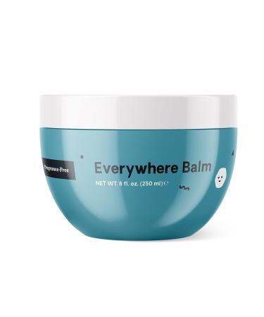 Hello Bello Everywhere Balm - Dermatologist-Tested, Hypoallergenic, Soothing & Ultra-Mild on Sensitive Skin - Thoughtful Ingredients - Fragrance-Free, 8 Fl Oz (1 Pack)