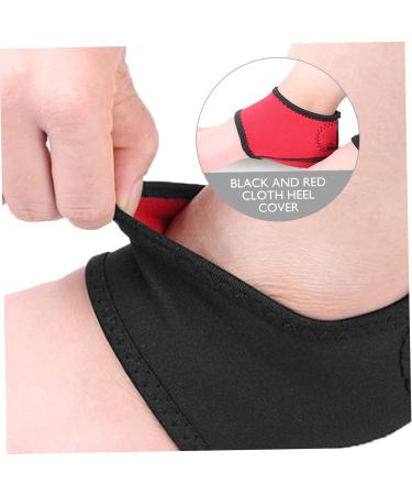 Buy 2 Pairs Heel Warmer Covers | Achilles Cushion & Support Sleeves | Warm Socks Black - International Shipping Available - Buy Online on GoSupps.com