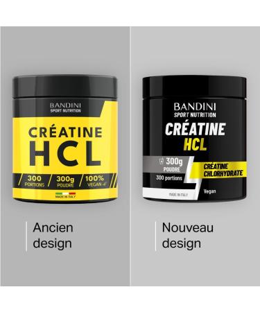 Bandini Cr atine HCL en poudre 300g - Saveur tr s forte et intense mais 100% PURE - vitez-la si vous tes sensible au go t ACIDE - Sport et pr -entra nement - 100% Vegan - Chlorhydrate de creatine - Buy Online on GoSupps.com