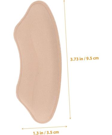 SAFIGLE 6 Pairs Back of Heel Cushion Inserts - Comfortable Heel Pads for Too Big Shoes | Beige Heel Grips | Perfect Heel Cushions for Everyday Use - Buy Online on GoSupps.com