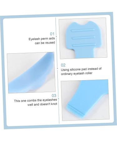20 Pairs Eyelash Silicone Patches - Perfect for Eyelash Perming Curling & Grafting - Durable Lash Lift Pads 4.5x1.4cm - Buy Online on GoSupps.com