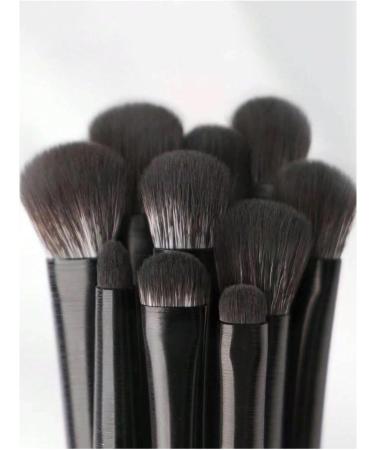 6-Piece Black Eye Makeup Brush Set | Professional Quality for Flawless Eye Looks | Shipping Worldwide - Buy Online on GoSupps.com
