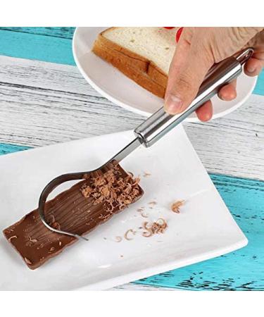 Zaizai Stainless Steel Chocolate Scraper & Cheese Grater Perfect for Coconut Shaving | Shop Internationally - Buy Online on GoSupps.com
