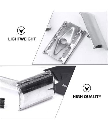 Lurrose Vintage Manual Safety Razor Set for Men - Classic Shaving Kit with Hand Brush - International Shipping Available - Buy Online on GoSupps.com