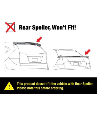 Tyger Auto TG-RK3B203S Deluxe 3-Bike Trunk Mount Bicycle Rack | Fits Most Sedans, Hatchbacks, Minivans, SUVs - Buy Online on GoSupps.com