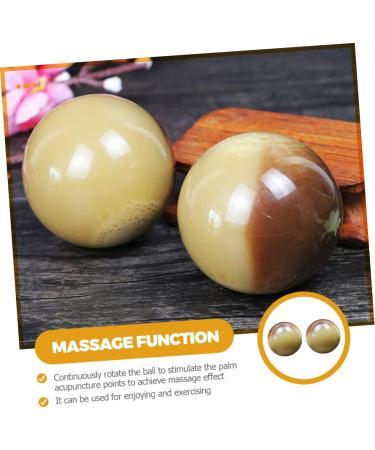 Frcolor 2PC Horn Fitness Massage Balls | Spiritual Baoding Balls for Hand Exercise & Health Training - International Shipping - Buy Online on GoSupps.com