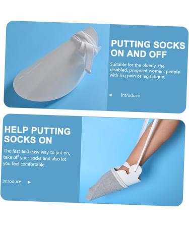 Amosfun Sock Shoes Tool | Compression Stocking Aid for Seniors & Disabled | Easy Sock Helper Device - Buy Online on GoSupps.com